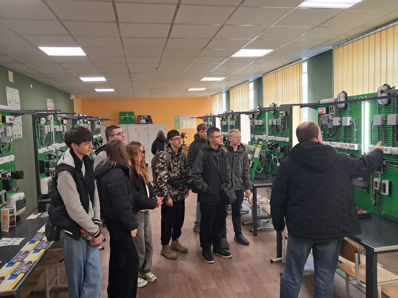 Профорієнтаційний захід для учнів 9-А та 9-Б класів у Білоцерківському професійному ліцеї