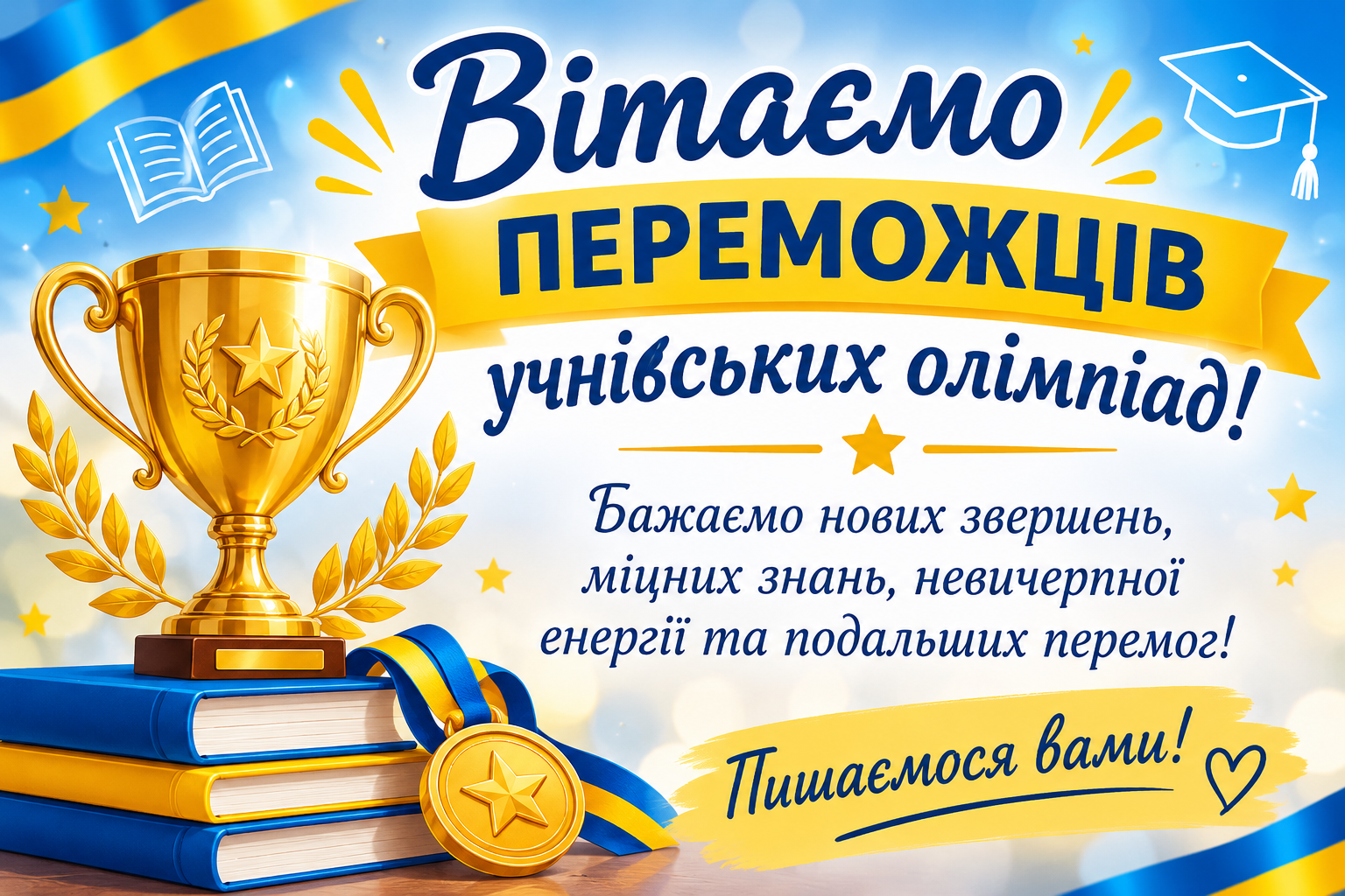 Вітаємо переможців!
